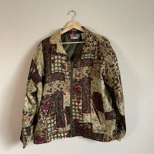 EVR diy rousso apparel group 90s vintage grape jacket medium